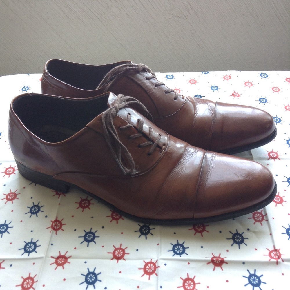 Kenneth Cole Leather Mens 9.5 M
